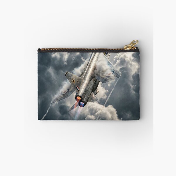 Item preview, Lightning Jet Storm Clouds Illustration designed and sold by Airpower Art.