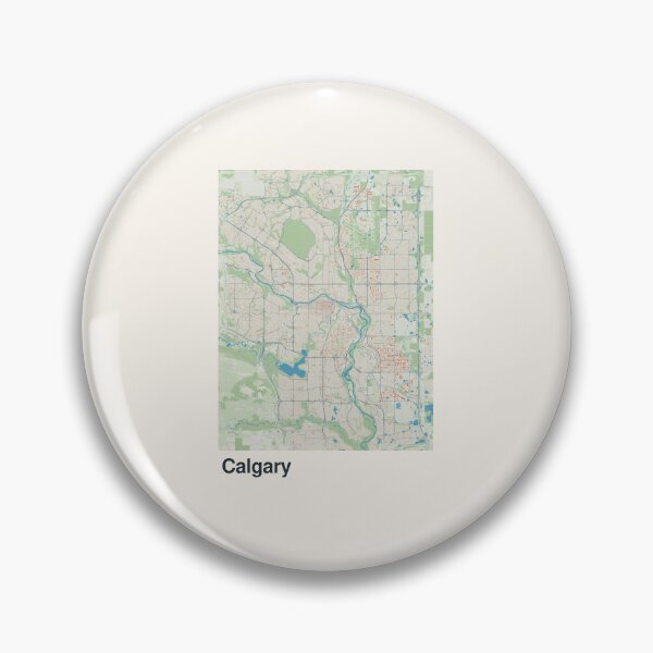 Item preview, Calgary Minimalistic Map Art designed and sold by MapsNerd.