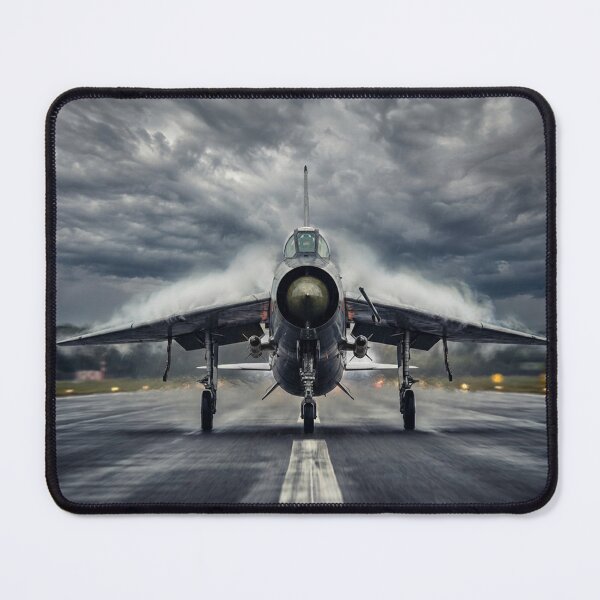 Item preview, Delta Jet Storm Runway Illustration designed and sold by Airpower Art.