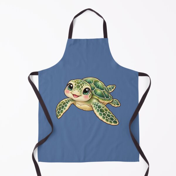 Item preview, Kawaii Marine Green Sea Turtle designed and sold by Krys-Designs.