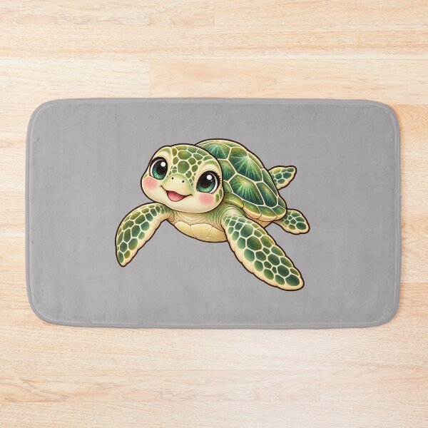 Item preview, Kawaii Marine Green Sea Turtle designed and sold by Krys-Designs.