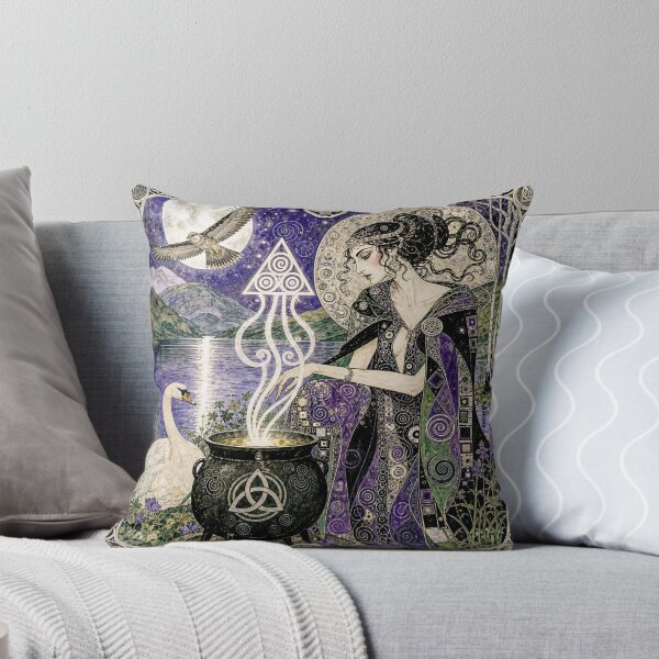 Item preview, Ceridwen, Lady of the Cauldron | Celtic Goddess Wall Art  designed and sold by Stoneflower-Art.