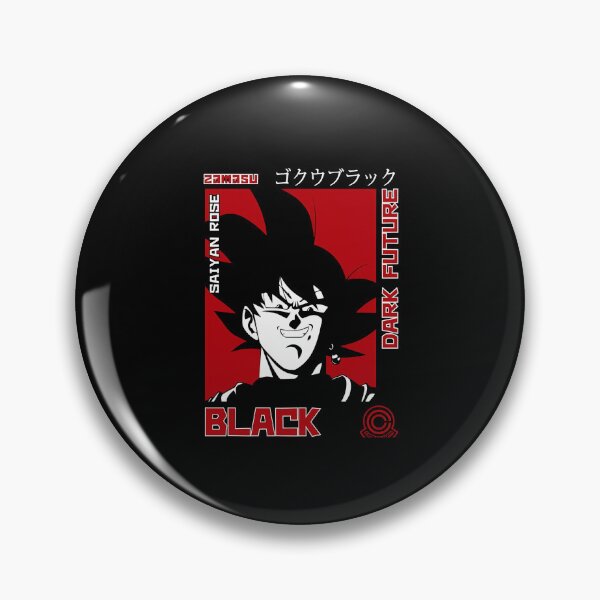 Item preview,  Dark Future Black Goku designed and sold by Petal-Path.