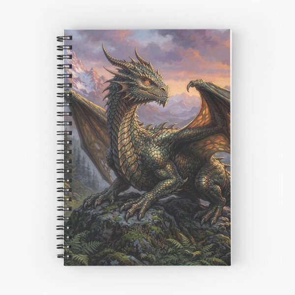 Item preview, Detailed Dragon Fantasy Landscape - Panoramic Deskmat V designed and sold by Yaremchuk.