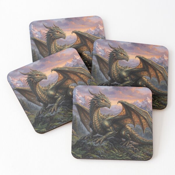 Item preview, Detailed Dragon Fantasy Landscape - Panoramic Deskmat V designed and sold by Yaremchuk.
