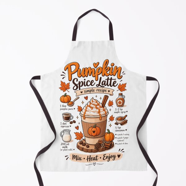 Item preview, Pumpkin Spice Latte – Cozy Fall Coffee Recipe designed and sold by LittleGinnyArt.