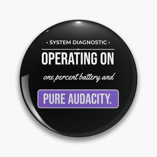 Item preview, Operating On Pure Audacity Funny Burnout Work Sarcasm designed and sold by Life&Art.