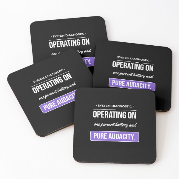 Item preview, Operating On Pure Audacity Funny Burnout Work Sarcasm designed and sold by Life&Art.