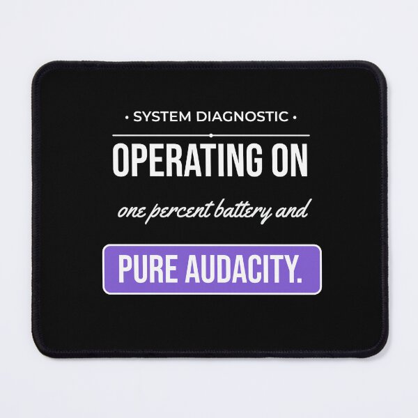 Item preview, Operating On Pure Audacity Funny Burnout Work Sarcasm designed and sold by Life&Art.