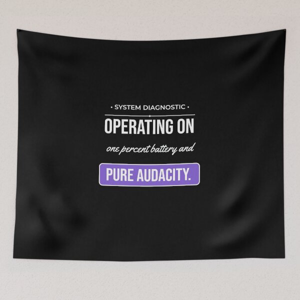 Item preview, Operating On Pure Audacity Funny Burnout Work Sarcasm designed and sold by Life&Art.
