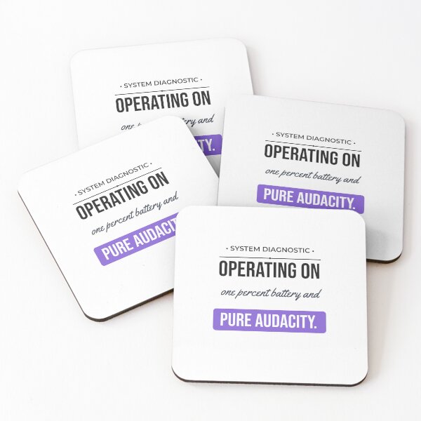 Item preview, Operating On Pure Audacity Funny Burnout Work Sarcasm designed and sold by Life&Art.