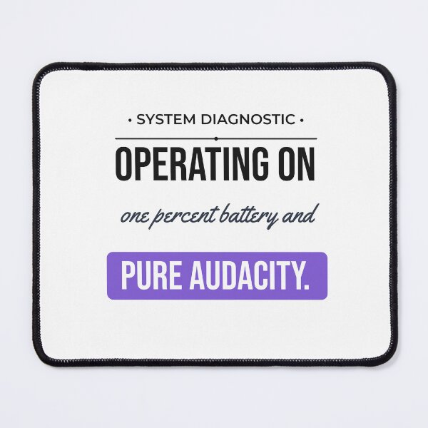 Item preview, Operating On Pure Audacity Funny Burnout Work Sarcasm designed and sold by Life&Art.