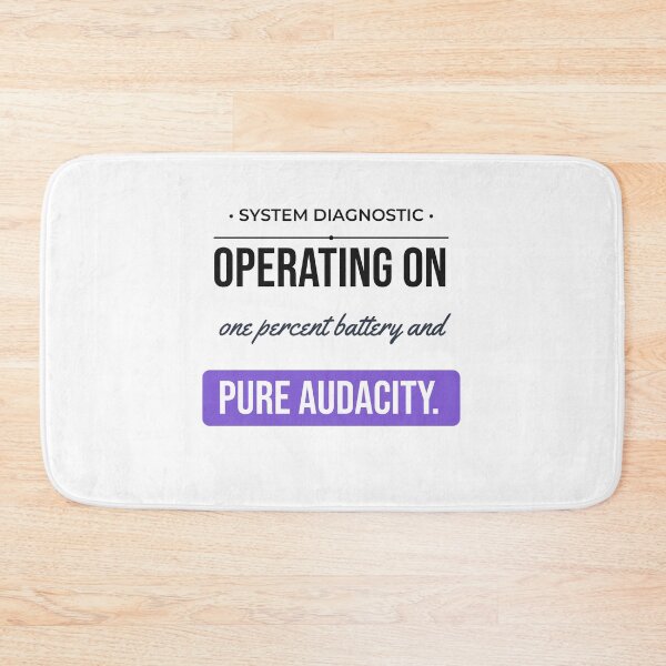 Item preview, Operating On Pure Audacity Funny Burnout Work Sarcasm designed and sold by Life&Art.