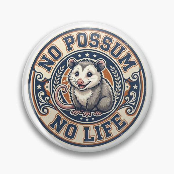 Item preview, Possum No Lie Vintage Retro Opossum Wildlife Design designed and sold by LOVEARTDESIGN.