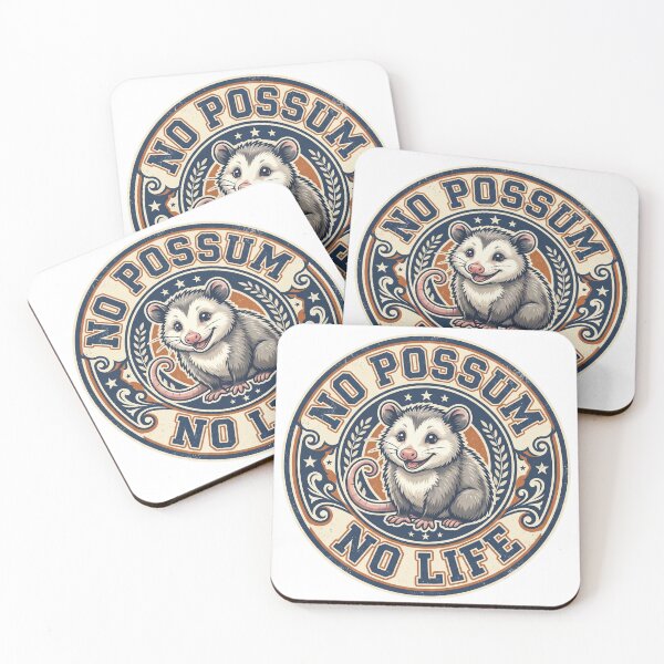 Item preview, Possum No Lie Vintage Retro Opossum Wildlife Design designed and sold by LOVEARTDESIGN.