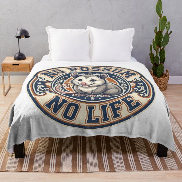 Item preview, Possum No Lie Vintage Retro Opossum Wildlife Design designed and sold by LOVEARTDESIGN.