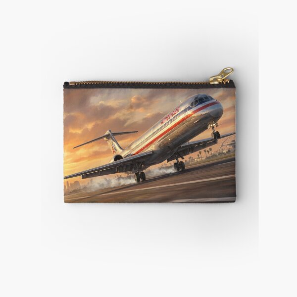 Item preview, American Airlines MD-80 Takeoff Illustration designed and sold by Airpower Art.