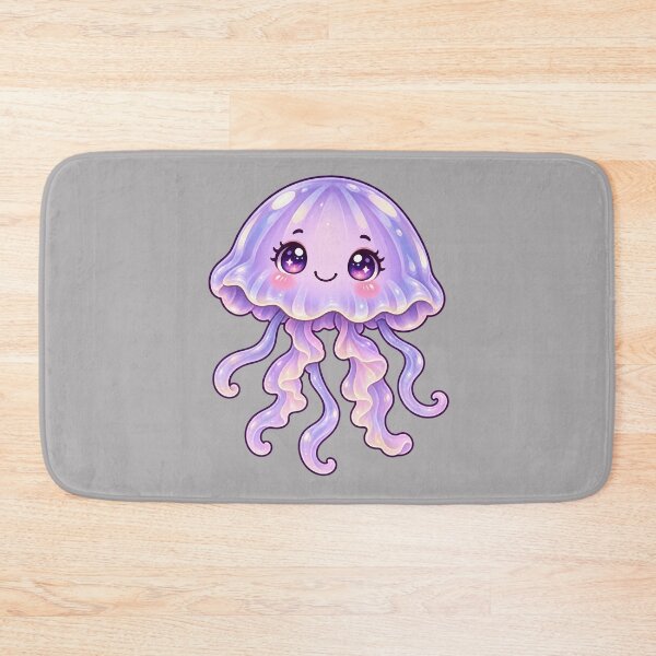 Item preview, Kawaii Marine Lavender Jellyfish designed and sold by Krys-Designs.