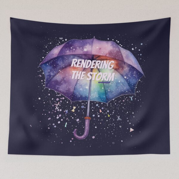 Item preview, Rendering The Storm - Editor Umbrella Design designed and sold by jkleditor.