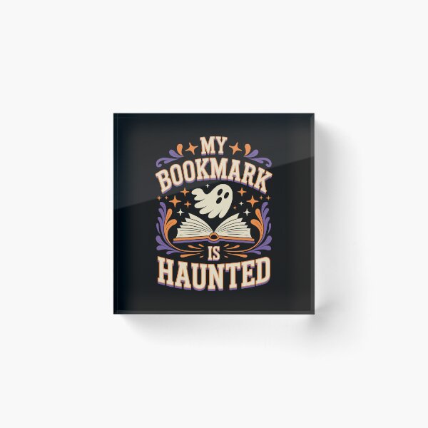 Item preview, My Bookmark Is Haunted designed and sold by jkrphoto.