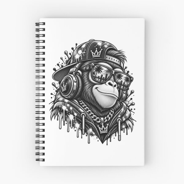 Item preview, Copy of Crowned Gorilla Streetwear – Colorful Graffiti Urban Art designed and sold by KTD28_SHOP.
