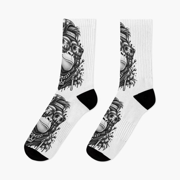 Artikelvorschau, Kopie von Crowned Gorilla Streetwear – Bunte Graffiti-Urban-Art entworfen und verkauft von KTD28_SHOP.