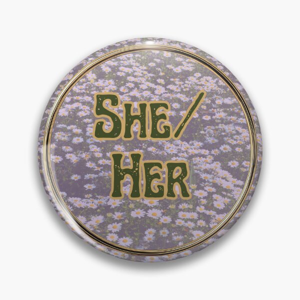Item preview, She Her Daisies designed and sold by Ollie-Alta.