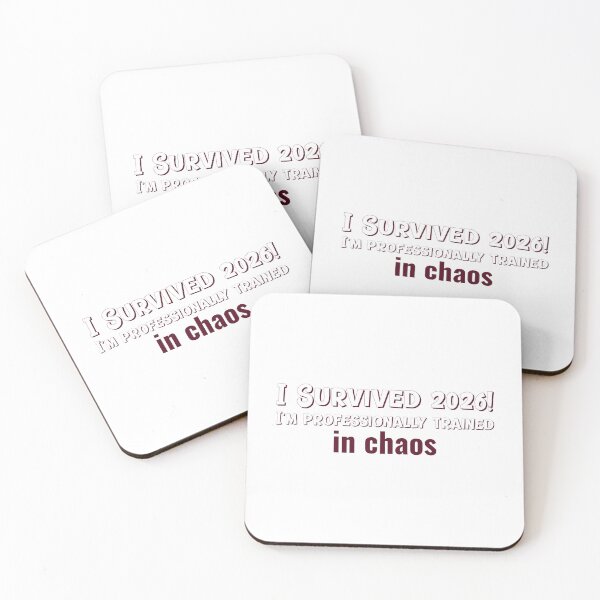 Item preview, I Survived 2026. I'm professionally trained in chaos  designed and sold by CreationsbYKz.