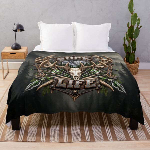 Item preview, Buck Life – Whitetail Deer Bowhunting & Archery Hunting Design designed and sold by artistwill.