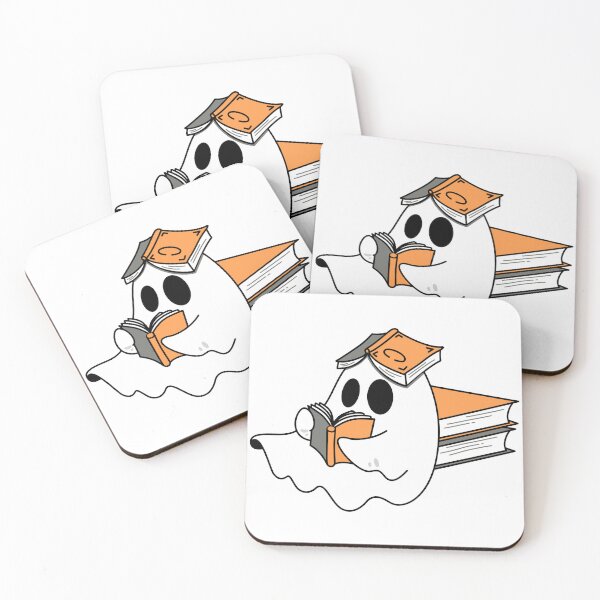 Item preview, Cute Ghost Reading a Book designed and sold by coryivycreation.