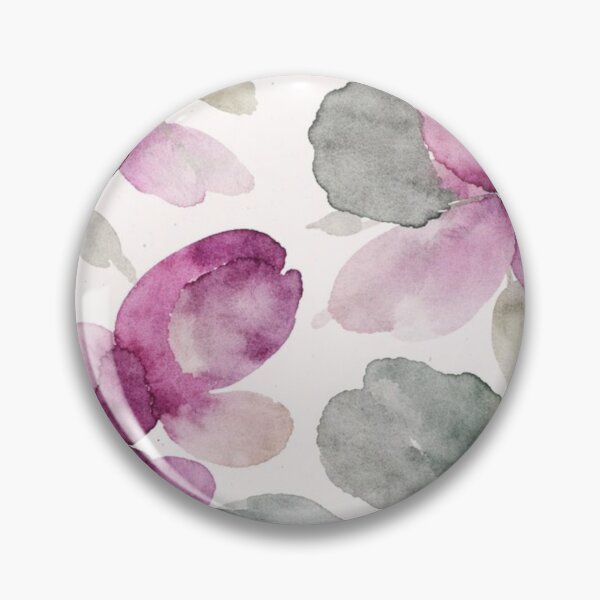 Item preview, Watercolors Floral Pattern in Green and Purple  designed and sold by ZedColors.