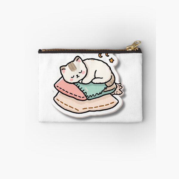 Item preview, Rest Is Productive – Cute Sleeping Cat Self Care Sticker designed and sold by Busybeesfinds.