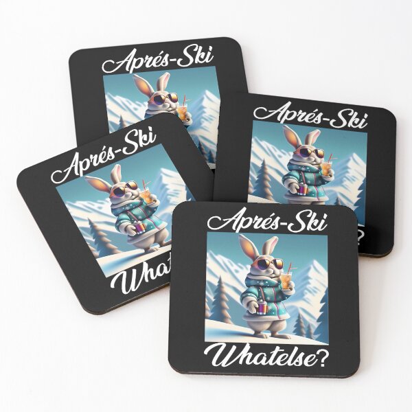 Item preview, Cool bunny winter apres ski ski bunny designed and sold by Loona97.