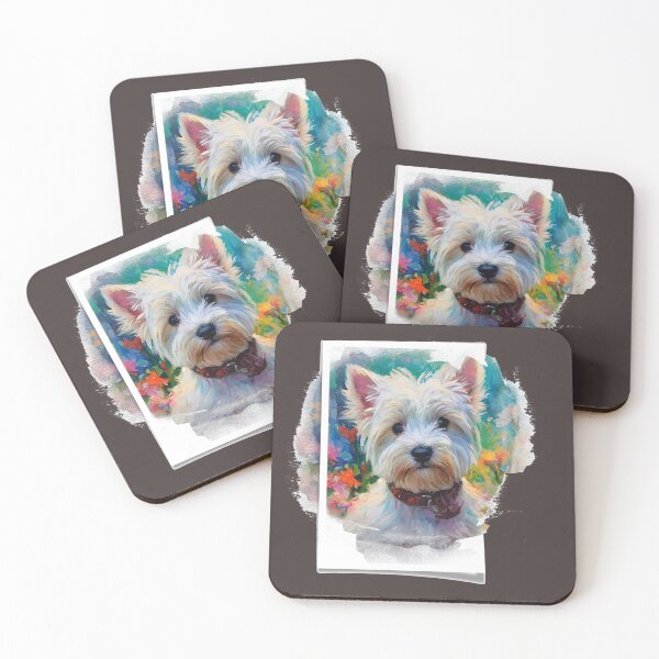 Item preview, The simple beauty of a Westie face! designed and sold by WestieMDR.