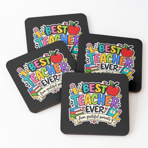 Item preview, best teacher ever grateful parents designed and sold by OCD_JESSICA.