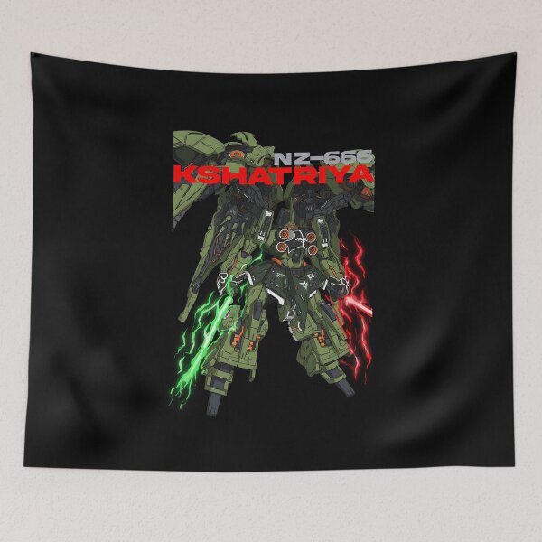 Item preview, NZ-666 Kshatriya Mobile Suit Gundam Artwork  designed and sold by sabartgunpla.