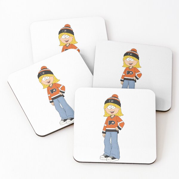 Item preview, Lizzie McGuire as a Flyers Fan designed and sold by PhillyStickerQueen.