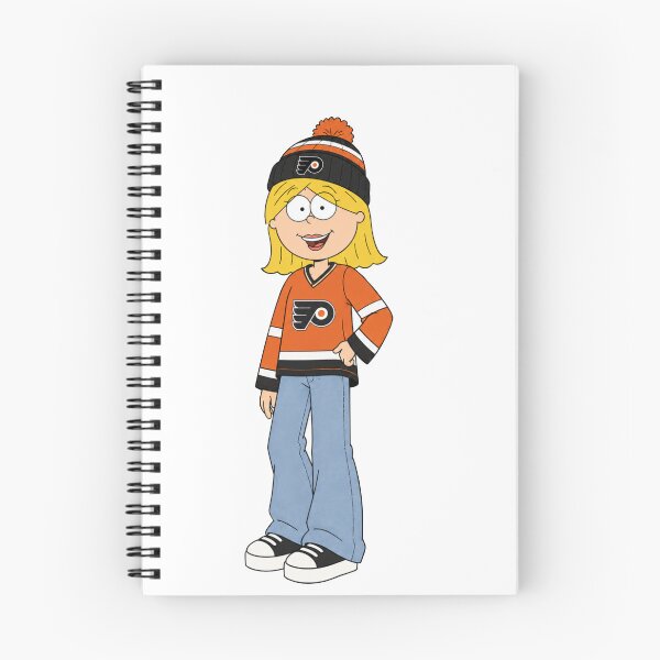 Item preview, Lizzie McGuire as a Flyers Fan designed and sold by PhillyStickerQueen.