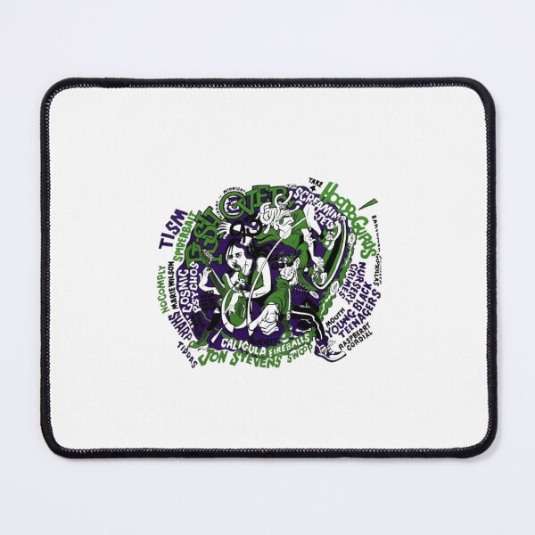 Item preview, Push Over Aussie Alternative Rock Festival Retro Art designed and sold by laurenkoppar.