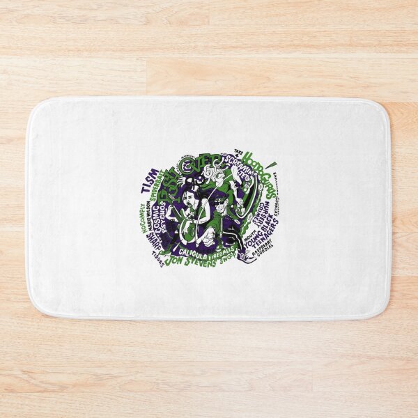 Item preview, Push Over Aussie Alternative Rock Festival Retro Art designed and sold by laurenkoppar.