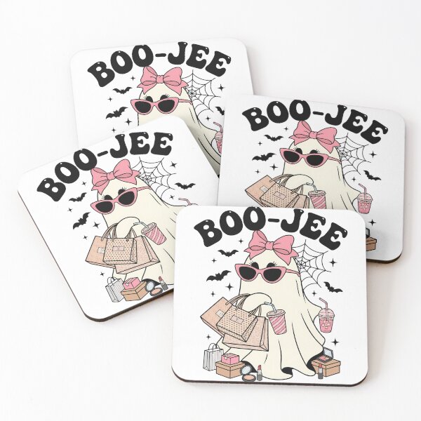 Item preview, Boo Jee Ghost Cute Pink Halloween Boujee designed and sold by KroghDs.
