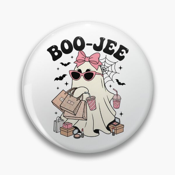 Item preview, Boo Jee Ghost Cute Pink Halloween Boujee designed and sold by KroghDs.