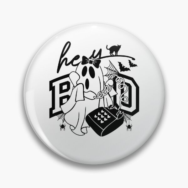 Item preview, Hey Boo Cute Halloween Ghost Kids Girls designed and sold by KroghDs.