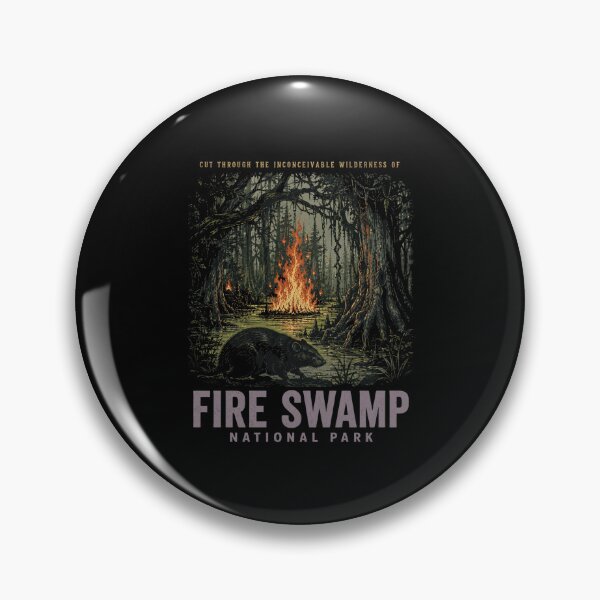 Item preview, Fire Swamp National Park designed and sold by bobcatmarty.