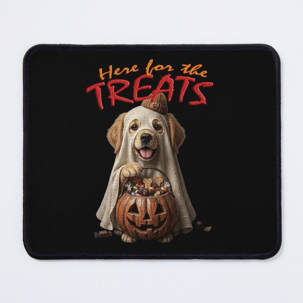 Item preview, Ghost Dog Cute Halloween Golden Retriever - Trick Or Treat designed and sold by Pfotenfaden.