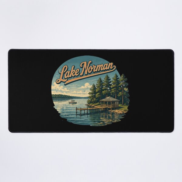 Item preview, Lake Norman peaceful atmosphere of NC designed and sold by DamioPolArt.