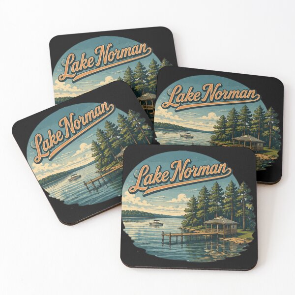 Item preview, Lake Norman peaceful atmosphere of NC designed and sold by DamioPolArt.
