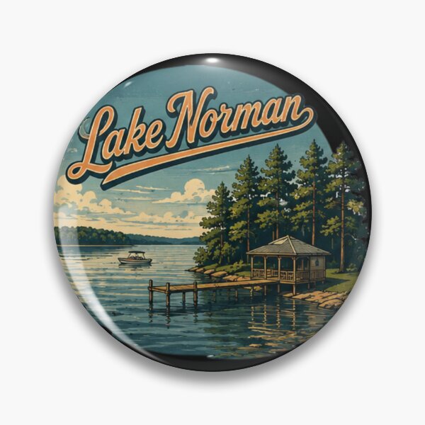 Item preview, Lake Norman peaceful atmosphere of NC designed and sold by DamioPolArt.
