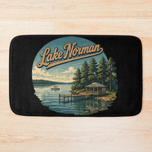 Item preview, Lake Norman peaceful atmosphere of NC designed and sold by DamioPolArt.