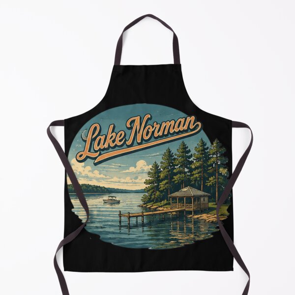 Item preview, Lake Norman peaceful atmosphere of NC designed and sold by DamioPolArt.